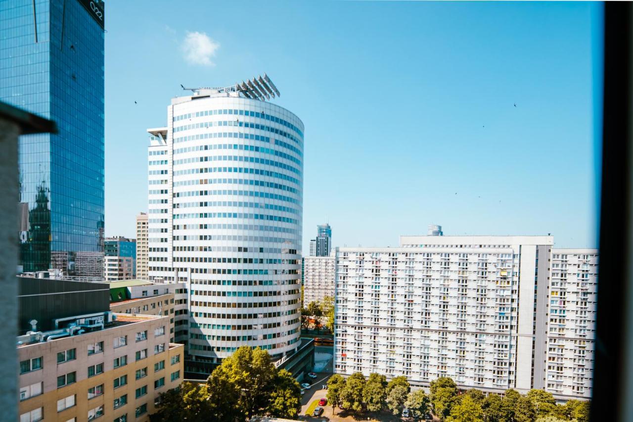 Bright 14Th Floor Central Home With Balcony & Views 바르샤바 외부 사진